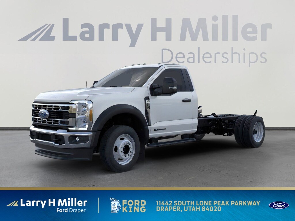 New 2025 Ford Super Duty F-550 DRW XL 4X4 CHASSIS CAB DRW/169 V8 Engine