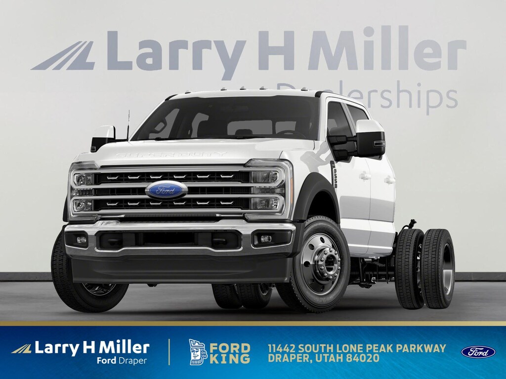 New 2026 Ford Super Duty F-450 DRW XL 4WD Crew Cab 203" WB 84" CA V8 Engine