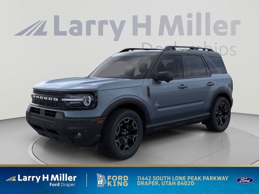 New 2025 Ford Bronco Sport Outer Banks 4x4 I3 Engine