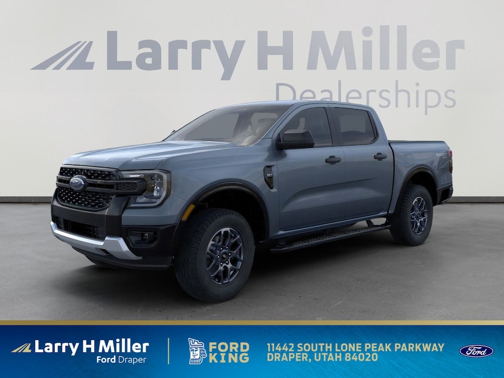 New 2025 Ford Ranger XLT 4WD SuperCrew 5' Box V6 Engine