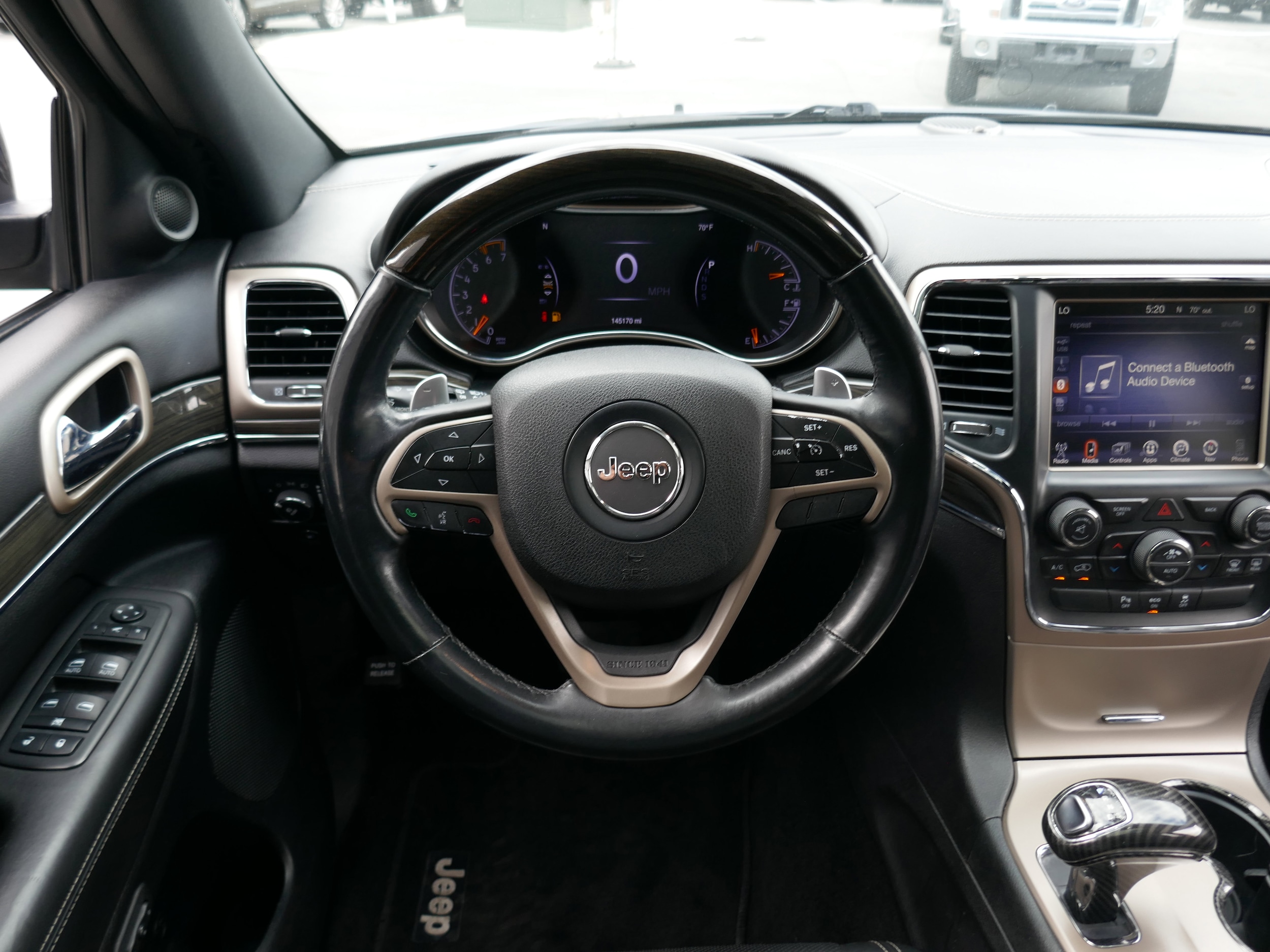 Used 2014 Jeep Grand Cherokee Overland with VIN 1C4RJFCT7EC182170 for sale in Draper, UT