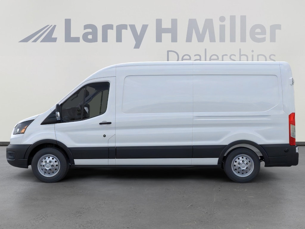 New 2025 Ford Transit Cargo Van T-250 148" Med Rf 9070 GVWR AWD V6 Engine
