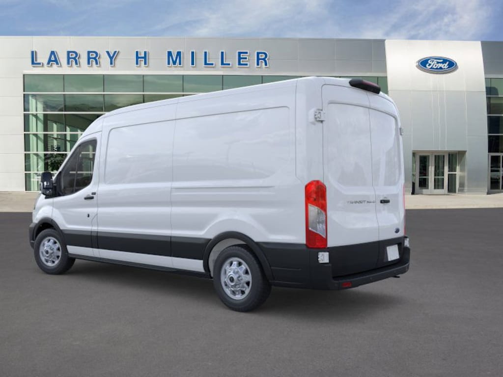 New 2025 Ford Transit Cargo Van T-350 148" Med Rf 9950 GVWR RWD V6 Engine