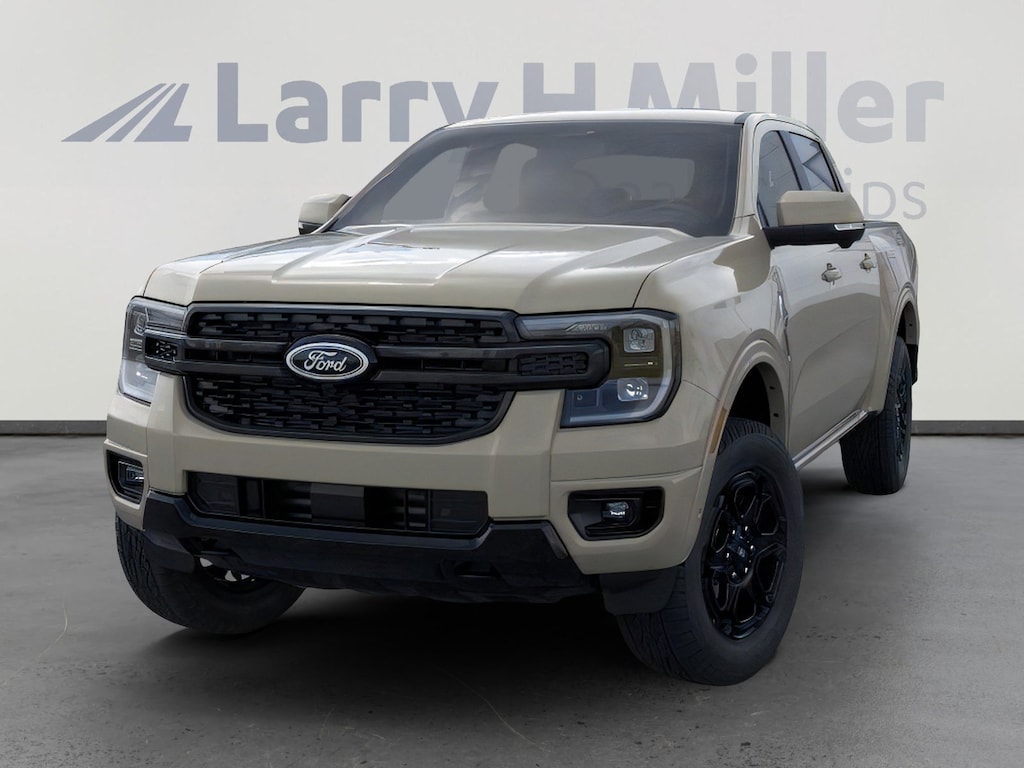 New 2025 Ford Ranger LARIAT 4WD SuperCrew 5' Box I4 Engine