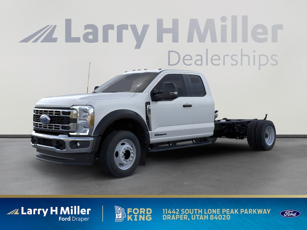 New 2026 Ford Super Duty F-550 DRW XL 4X4 SUPERCAB CHAS CAB/192 V8 Engine