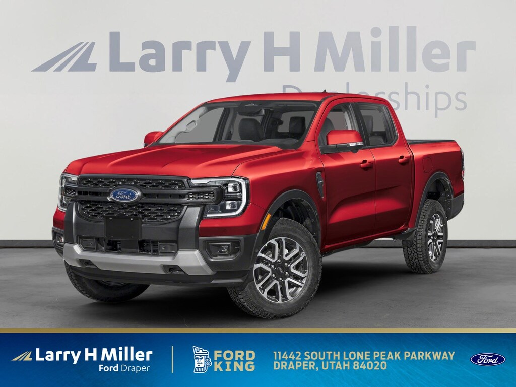 New 2026 Ford Ranger LARIAT 4WD SuperCrew 5' Box V6 Engine