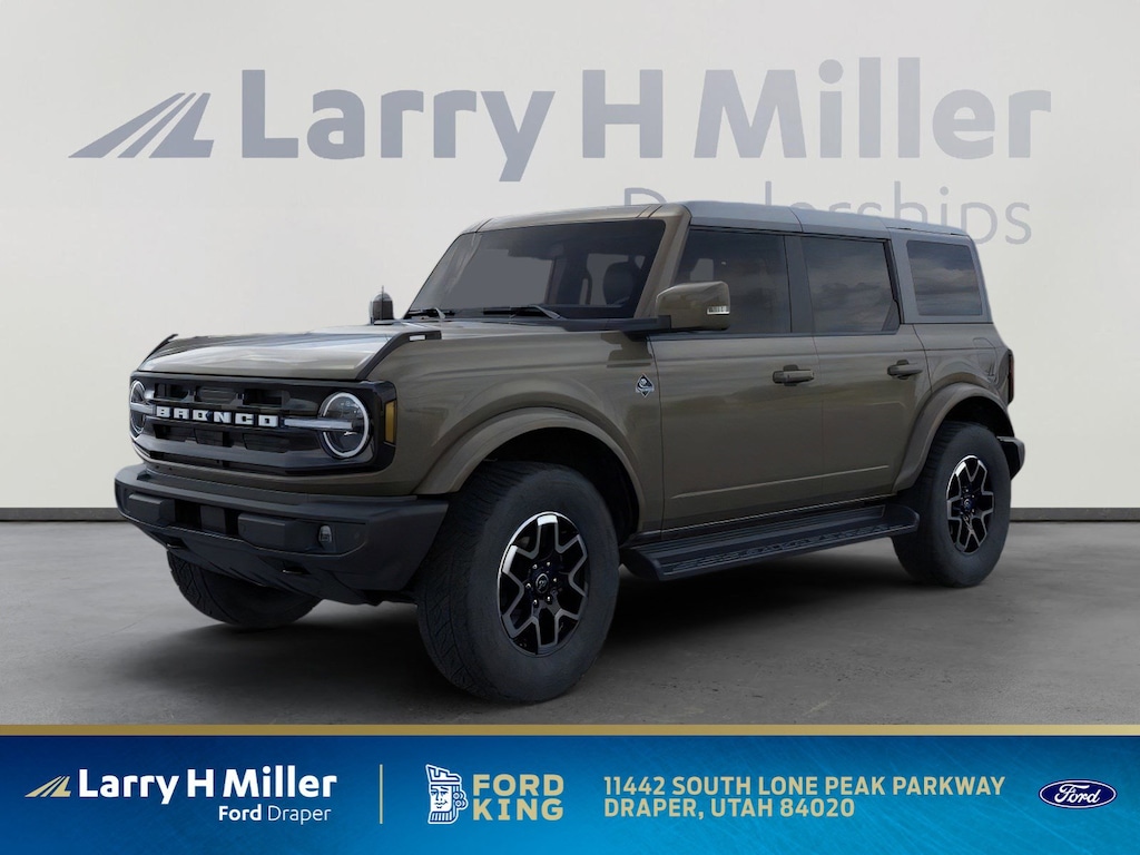 New 2025 Ford Bronco Outer Banks 4 Door 4x4 V6 Engine