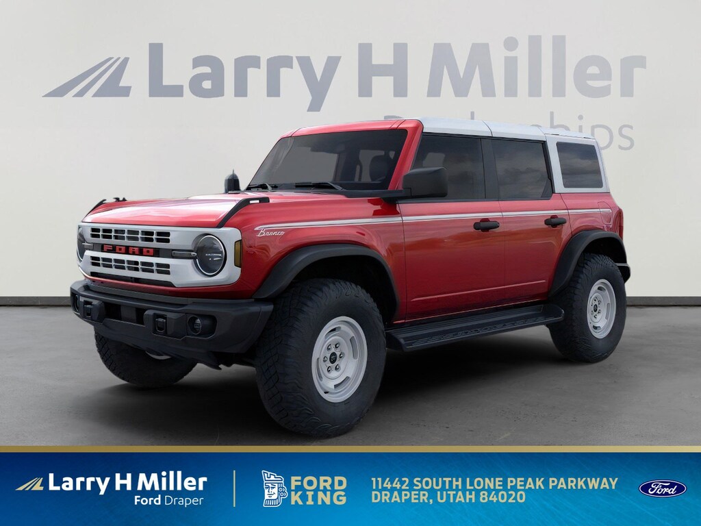 New 2025 Ford Bronco Heritage Edition 4 Door Advanced 4x4 V6 Engine