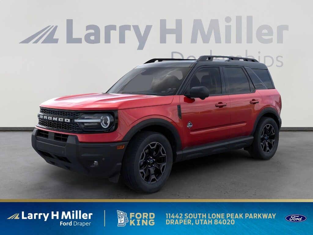 New 2026 Ford Bronco Sport Outer Banks 4x4 I3 Engine