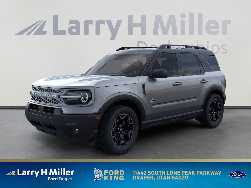 New 2025 Ford Bronco Sport Outer Banks 4x4 I3 Engine