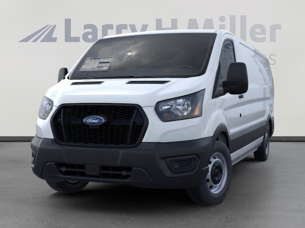 New 2025 Ford Transit Cargo Van T-250 148" Low Rf 9070 GVWR RWD V6 Engine