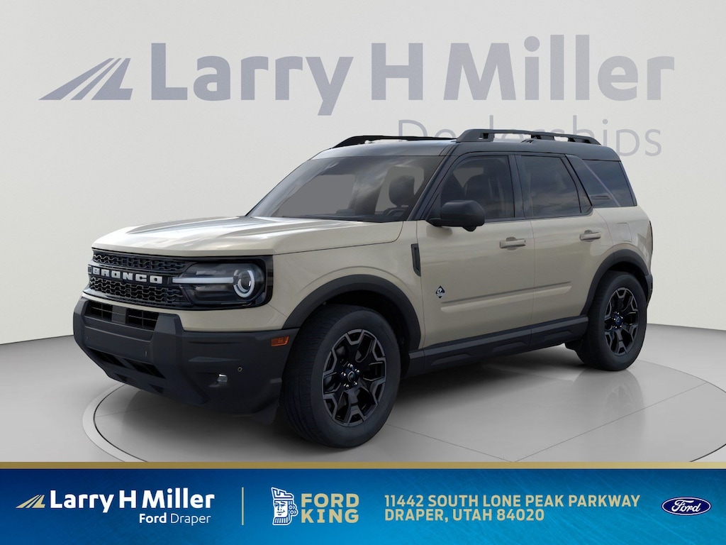 New 2025 Ford Bronco Sport Outer Banks 4x4 I3 Engine
