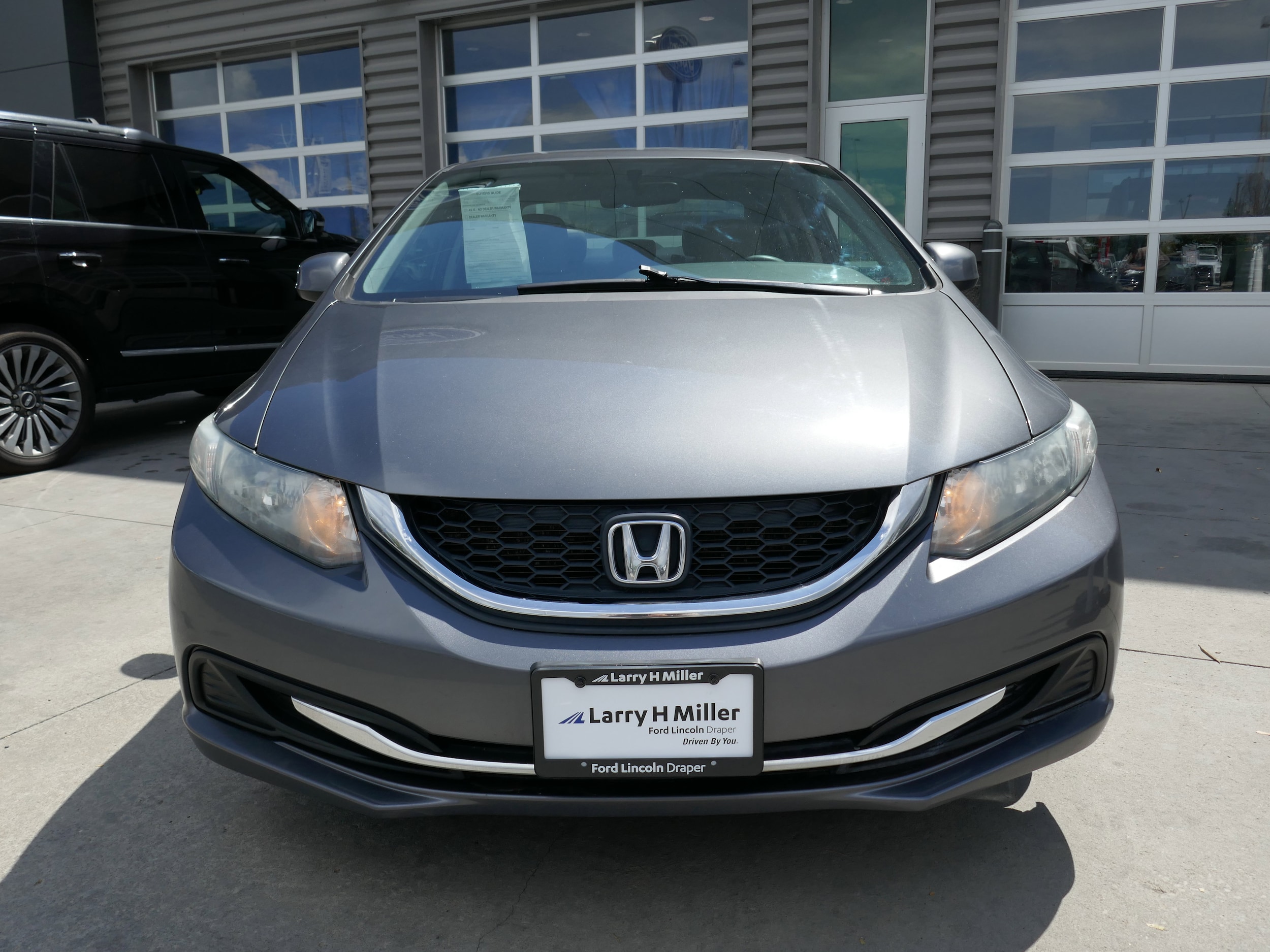 Used 2013 Honda Civic LX with VIN 19XFB2F57DE015952 for sale in Draper, UT