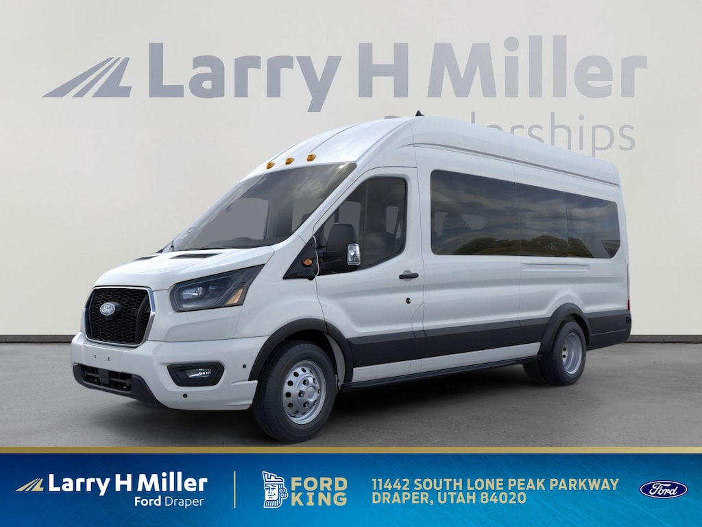 New 2026 Ford Transit Passenger Wagon XLT T-350 HD 148" EL High Roof DRW AWD V6 Engine