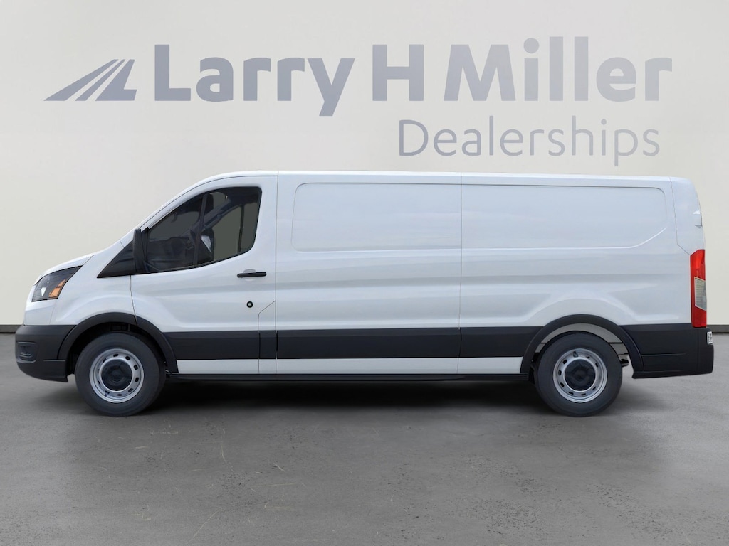 New 2025 Ford Transit Cargo Van XL T-150 148" Low Rf 8670 GVWR RWD V6 Engine