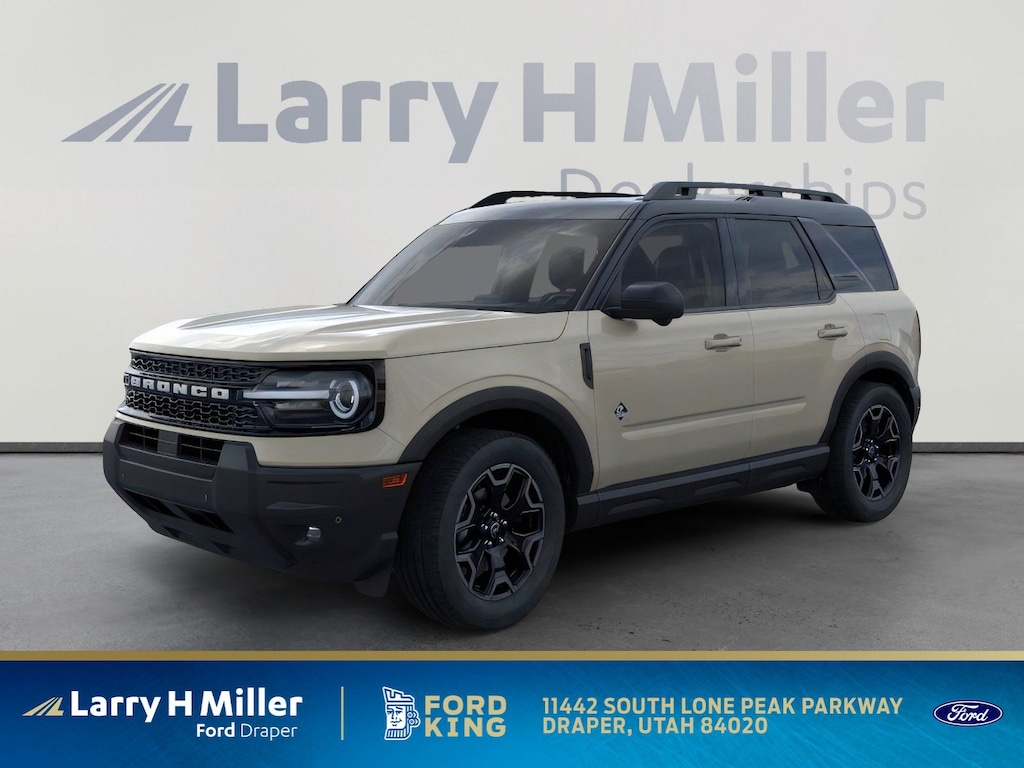 New 2025 Ford Bronco Sport Outer Banks 4x4 I3 Engine