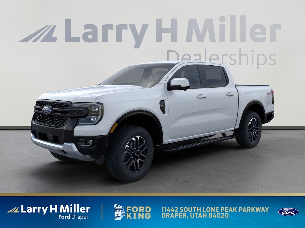 New 2025 Ford Ranger LARIAT 4WD SuperCrew 5' Box V6 Engine