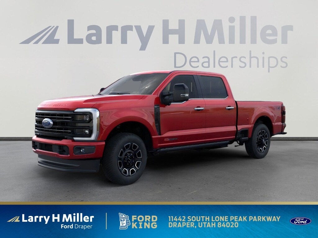 New 2026 Ford Super Duty F-350 SRW Platinum 4WD Crew Cab 6-3/4' Box V8 Engine