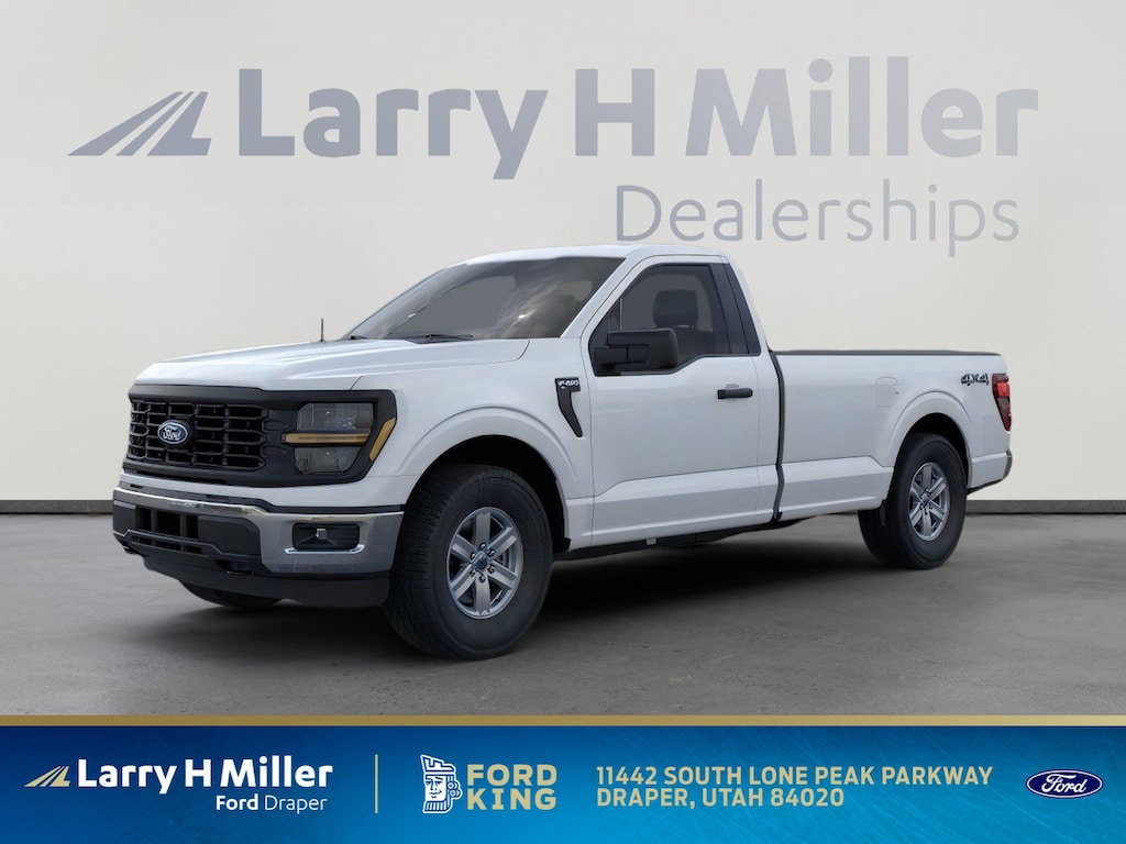 New 2025 Ford F-150 XL 4WD Reg Cab 8' Box V6 Engine