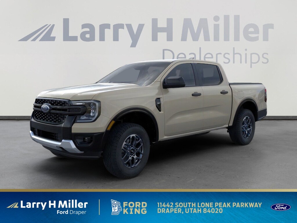 New 2025 Ford Ranger XLT 4WD SuperCrew 5' Box I4 Engine