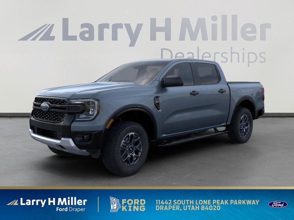 New 2025 Ford Ranger XLT 4WD SuperCrew 5' Box I4 Engine