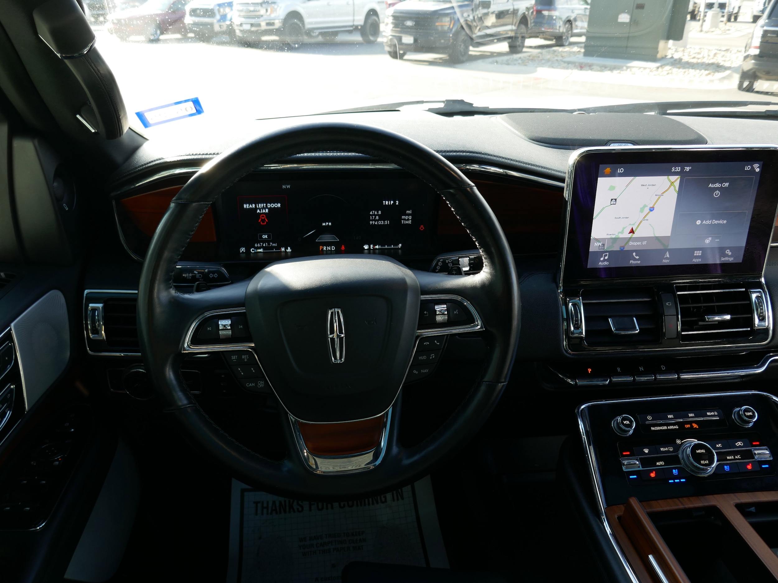 Used 2019 Lincoln Navigator Reserve with VIN 5LMJJ3LT4KEL03449 for sale in Draper, UT