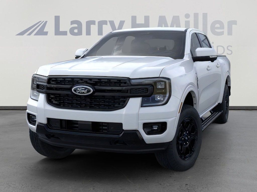 New 2025 Ford Ranger LARIAT 4WD SuperCrew 5' Box I4 Engine