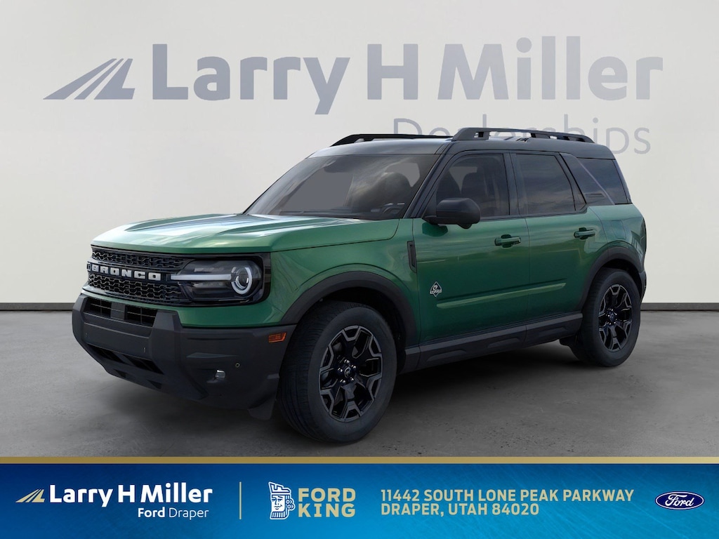 New 2025 Ford Bronco Sport Outer Banks 4x4 I3 Engine