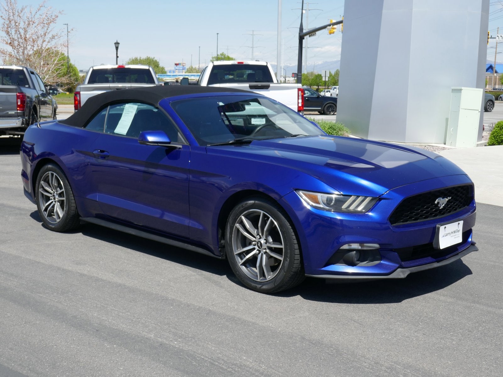 Certified 2016 Ford Mustang EcoBoost Premium with VIN 1FATP8UH1G5236442 for sale in Draper, UT