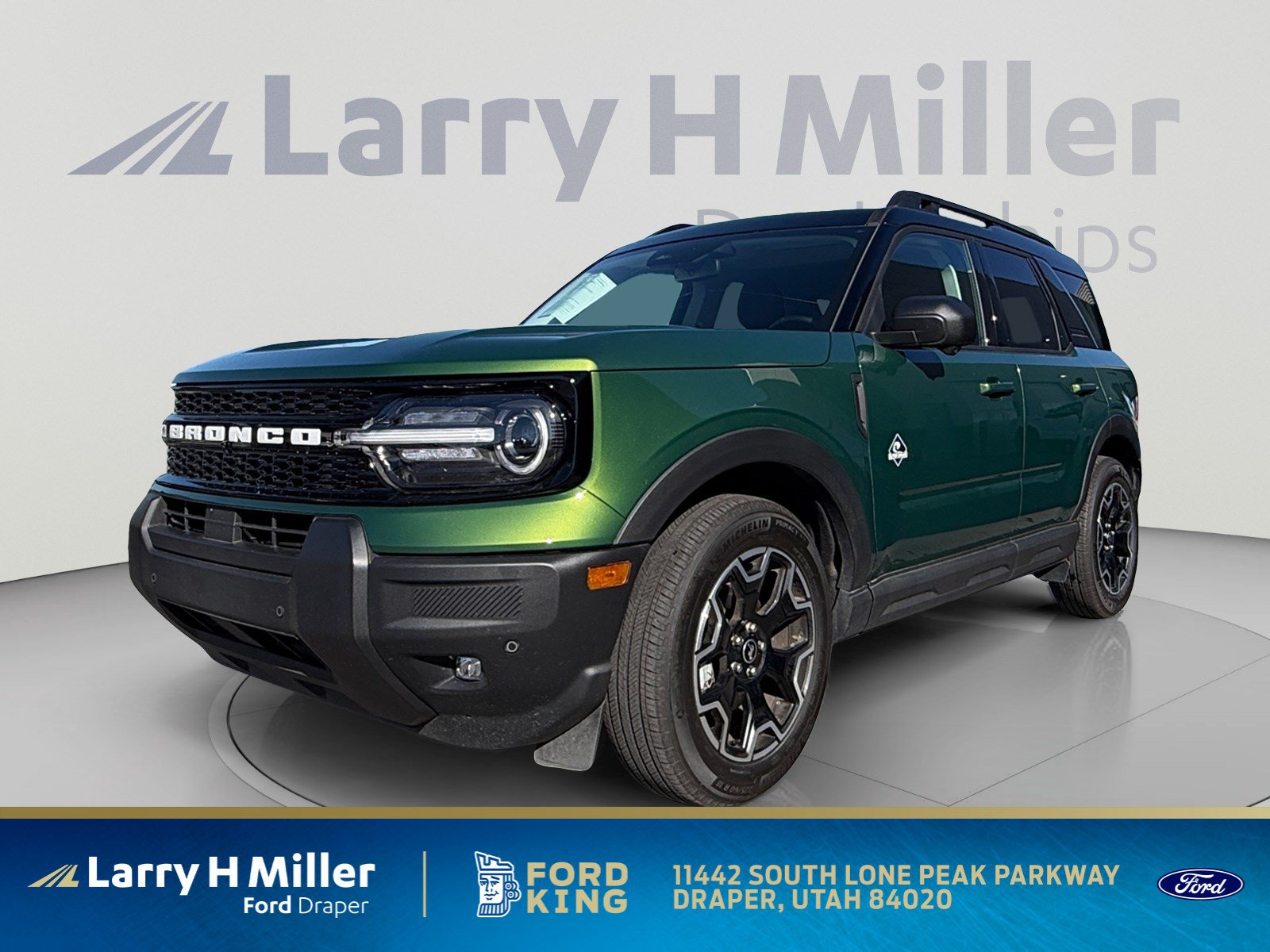 Used 2025 Ford Bronco Sport Outer Banks 4x4 I3 Engine Draper, UT