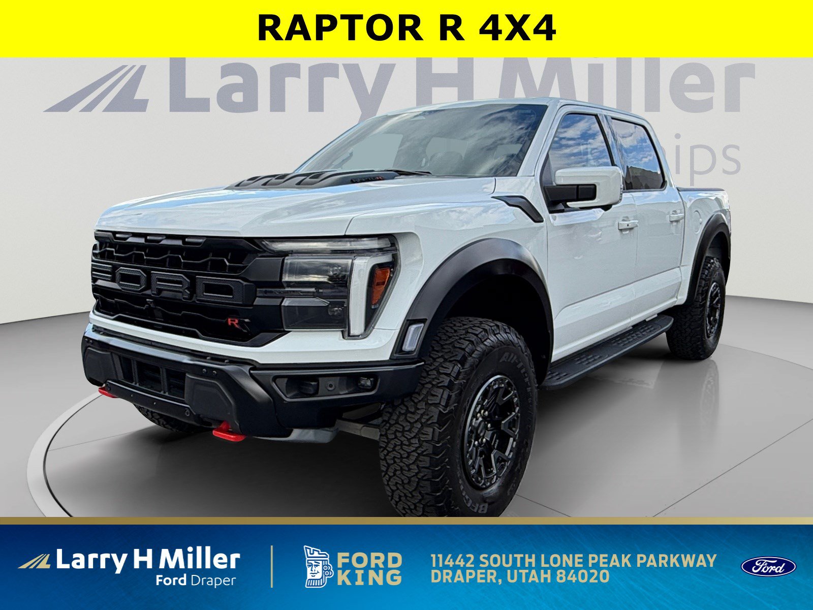 Used 2025 Ford F-150 Raptor 4WD SuperCrew 5-1/2 Box V8 Engine Draper, UT