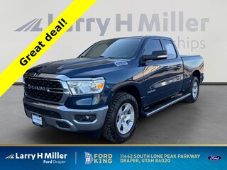 Used 2022 Ram 1500 Big Horn 4x4 Quad Cab 64 Box V6 Engine Draper, UT