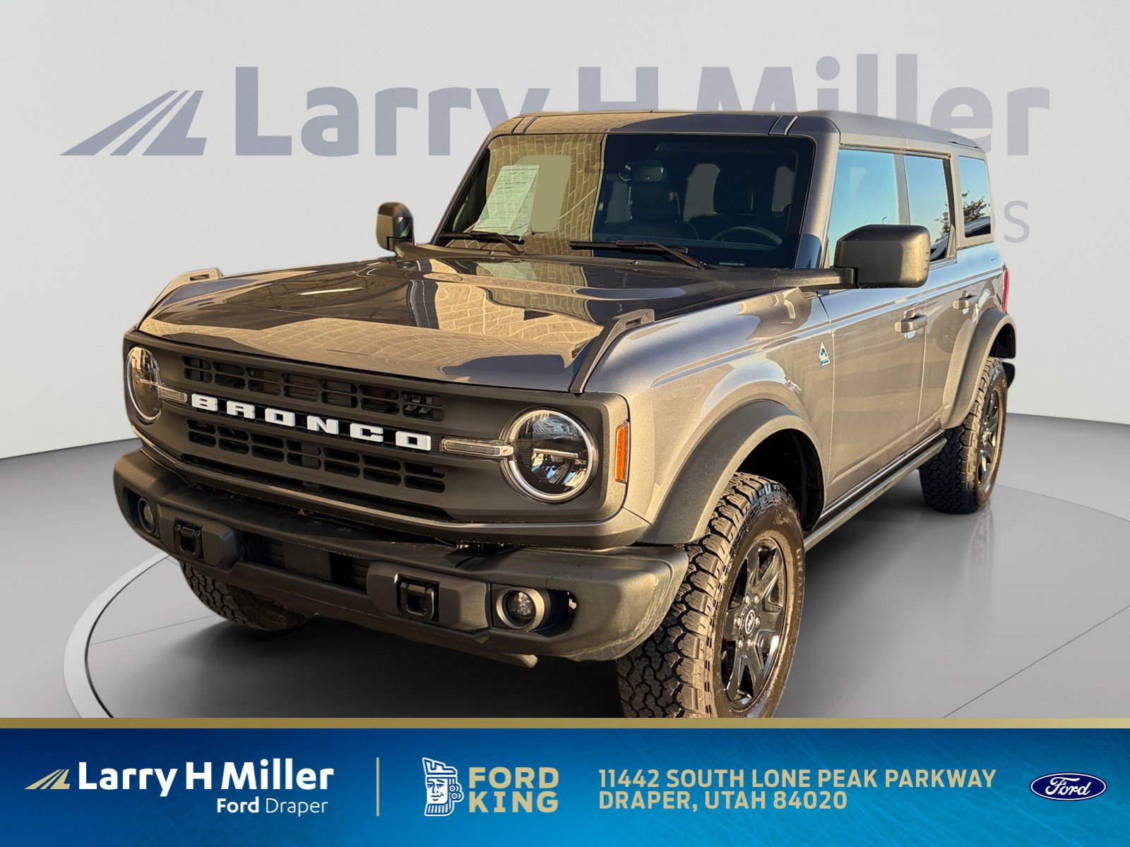 Used 2024 Ford Bronco Black Diamond 4x4 V6 Engine Draper, UT