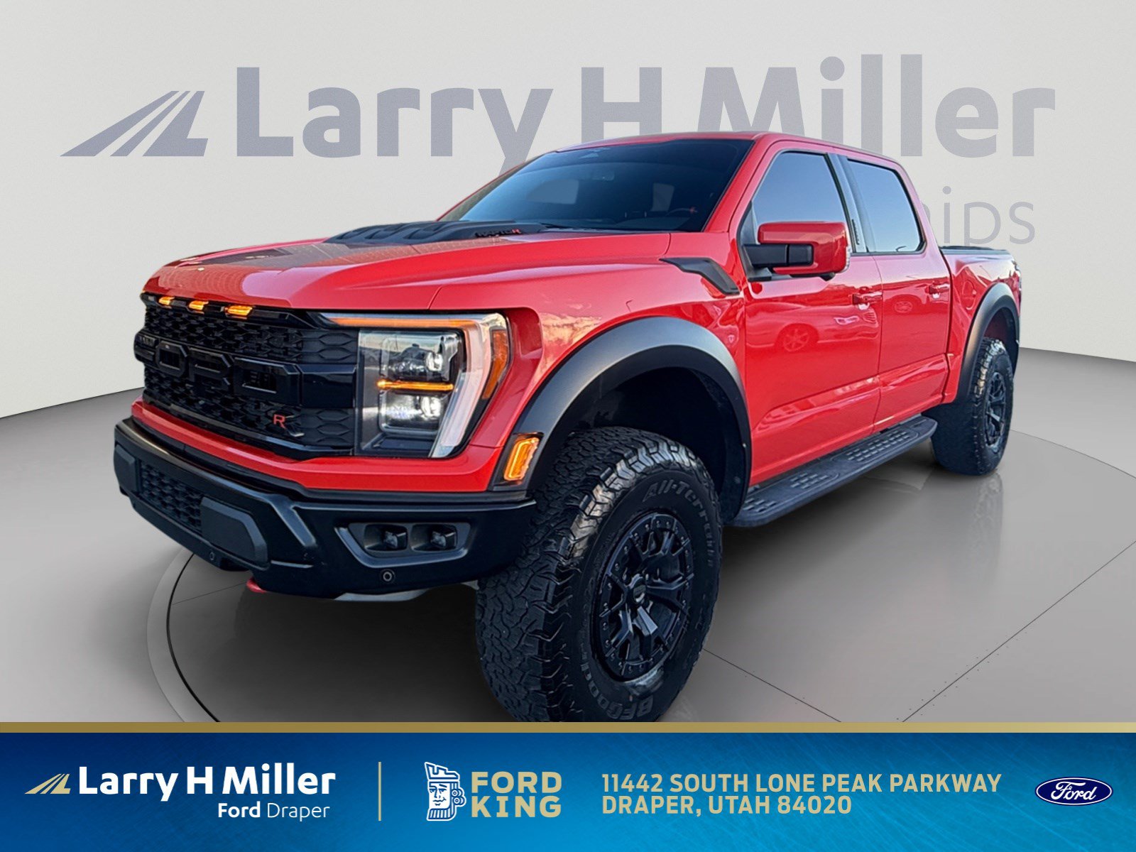Used 2023 Ford F-150 Raptor 4WD SuperCrew 5-1/2 Box V8 Engine Draper, UT