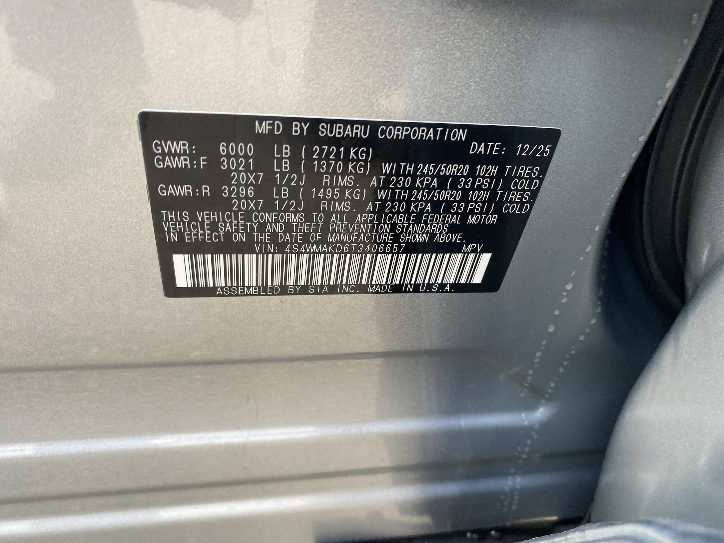 2026 Subaru Ascent Touring - Photo 16