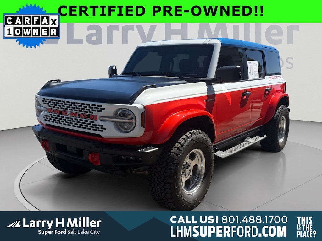 Certified 2026 Ford Bronco Stroppe Edition SUV