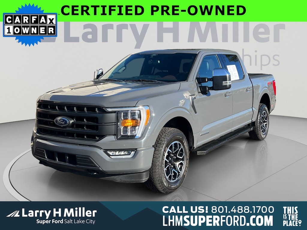 Certified 2021 Ford F-150 LARIAT Truck SuperCrew Cab