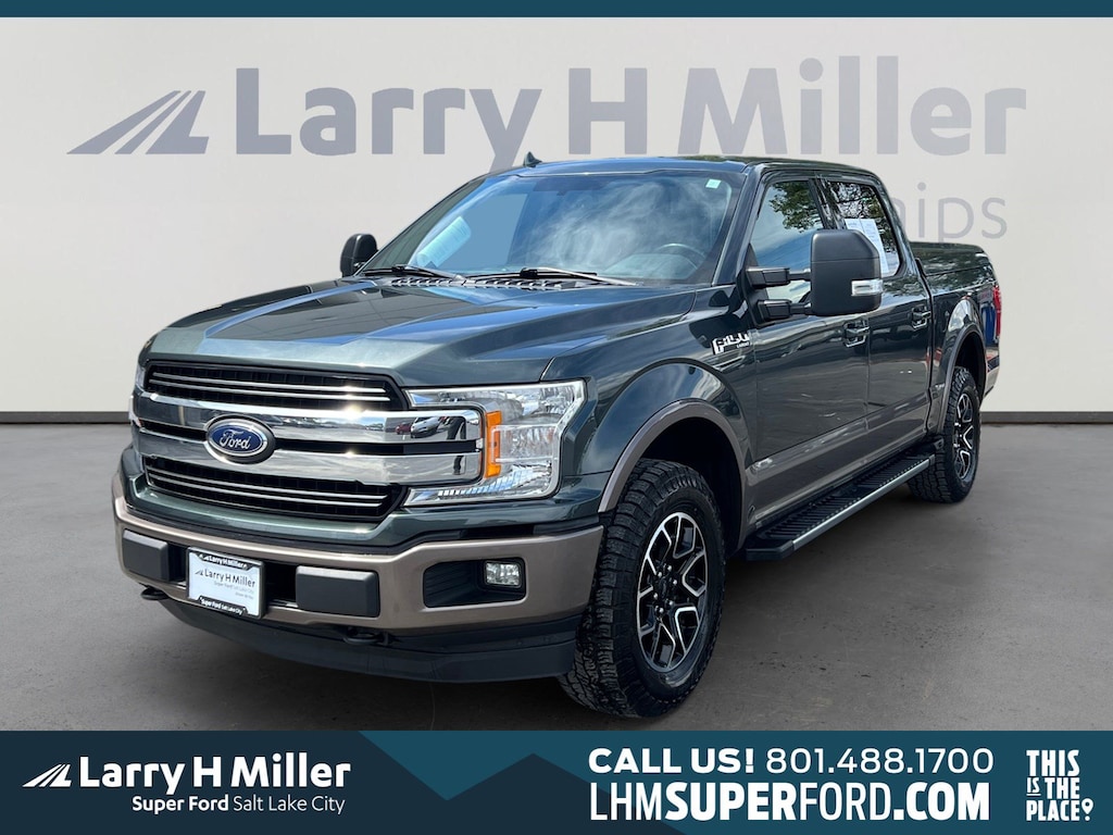 Used 2018 Ford F-150 LARIAT Truck SuperCrew Cab