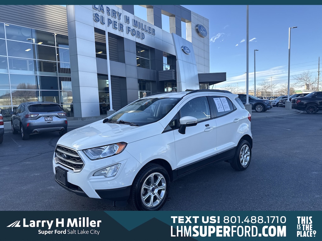 Certified 2018 Ford EcoSport SE SUV