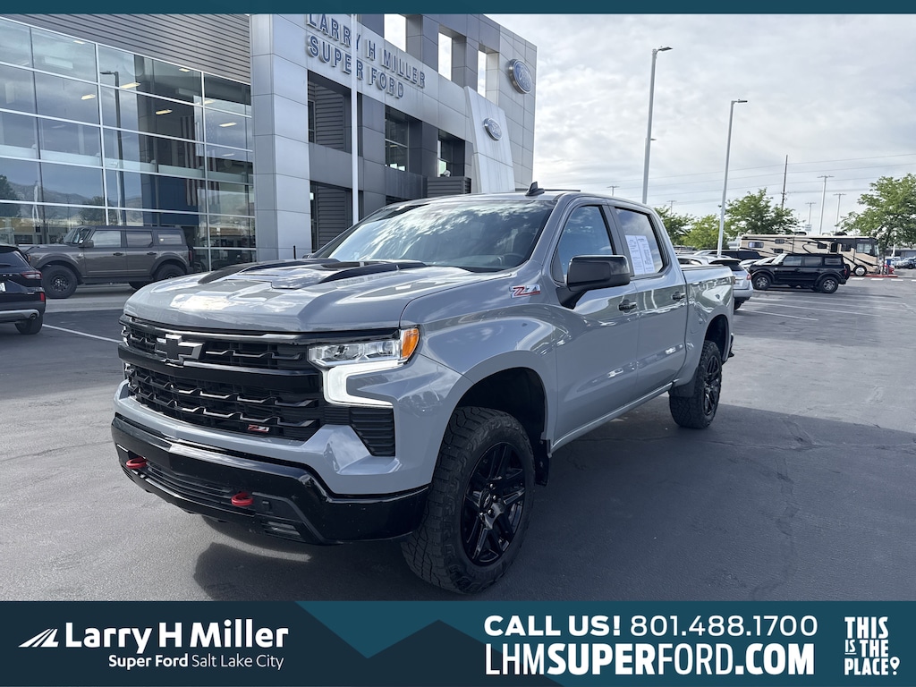 Certified 2024 Chevrolet Silverado 1500 LT Trail Boss Truck Crew Cab