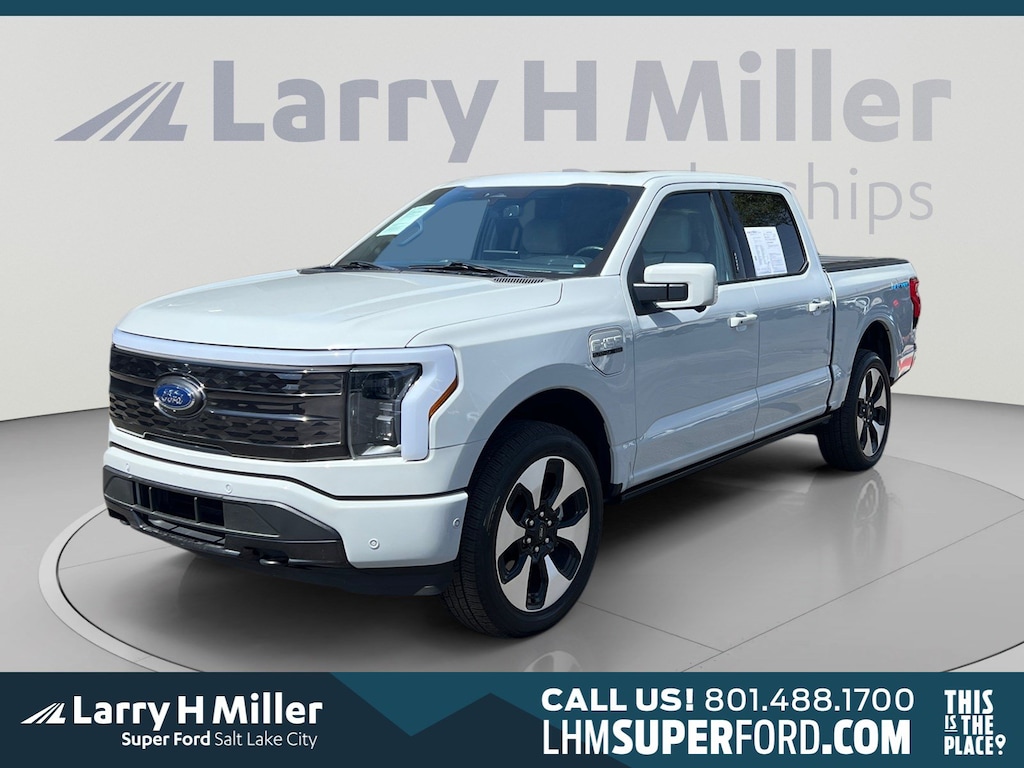 Used 2023 Ford F-150 Lightning Platinum Truck SuperCrew Cab