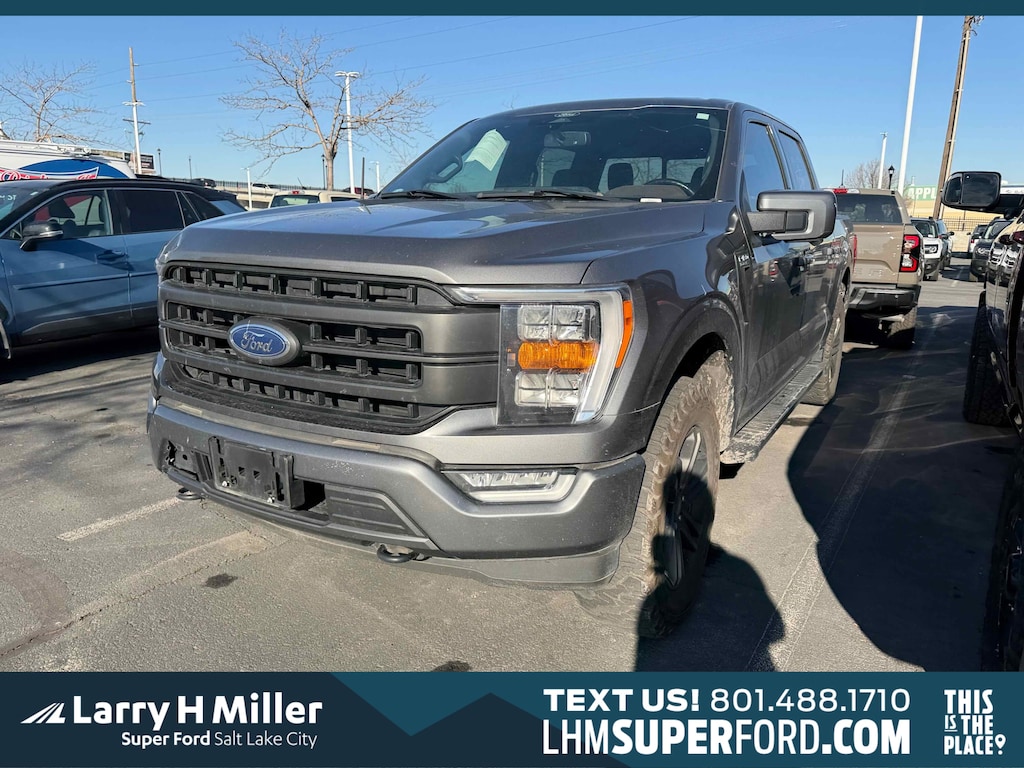 Used 2022 Ford F-150 LARIAT Truck SuperCrew Cab