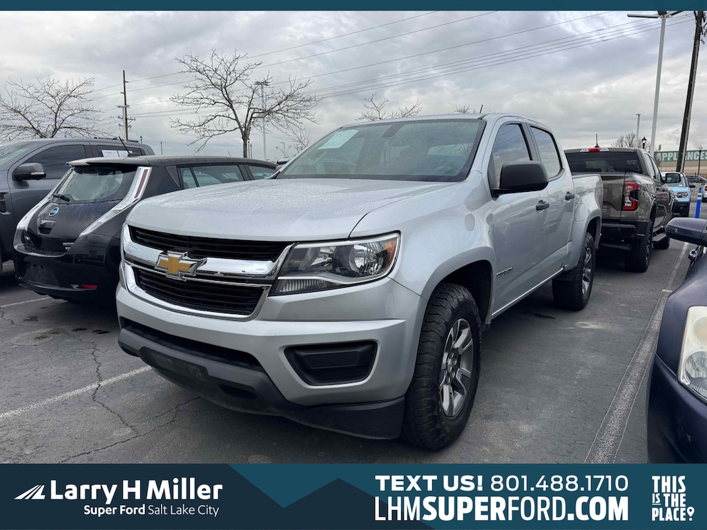 Used 2015 Chevrolet Colorado 4WD WT Crew Cab Short Bed Truck