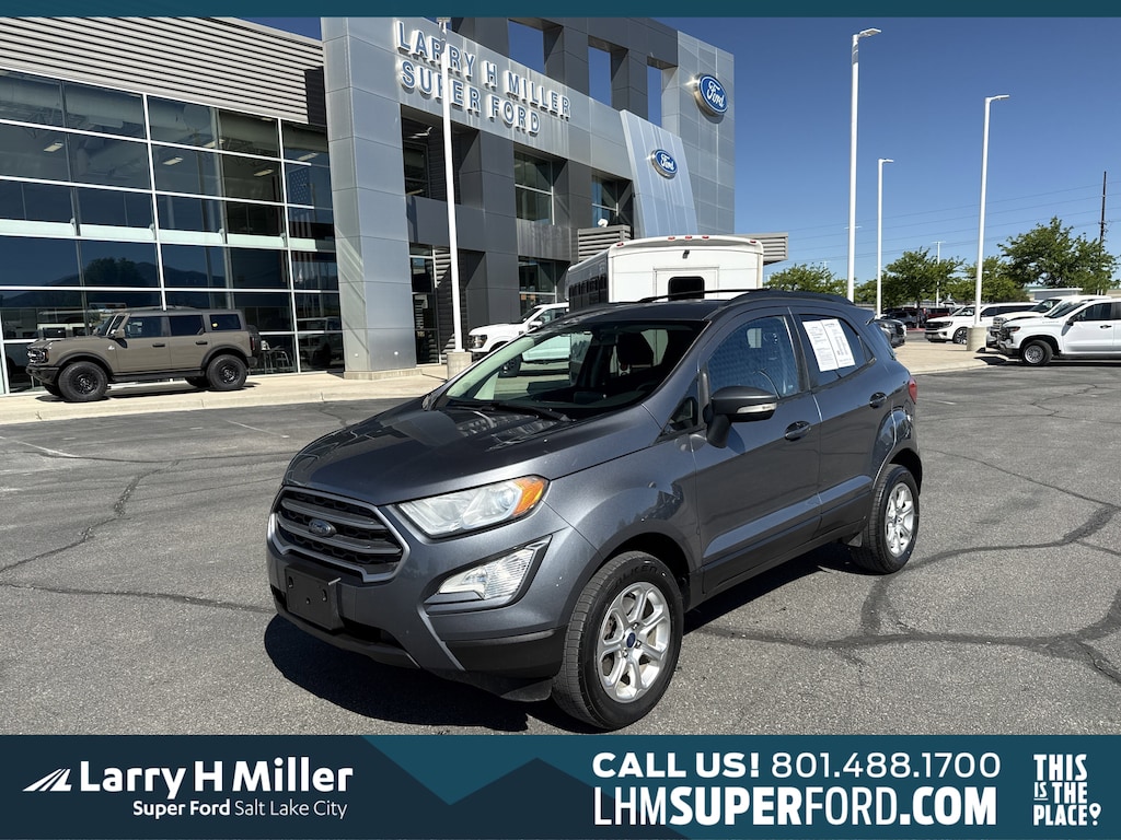 Used 2018 Ford EcoSport SE SUV
