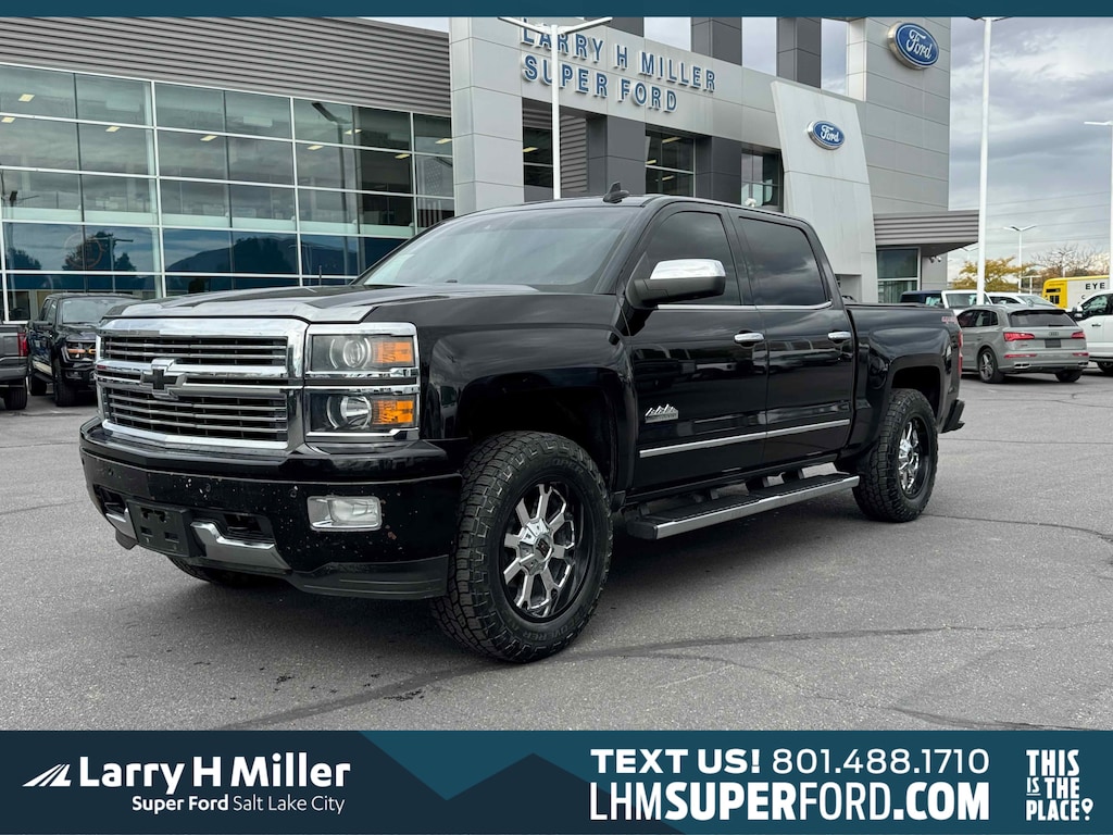 Used 2015 Chevrolet Silverado 1500 High Country Crew Cab Short Bed Truck