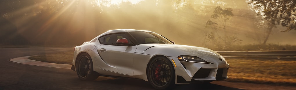 The All-New 2020 Toyota Supra Here at Larry H. Miller Toyota Corona in Corona, CA Proudly Serving Corona, Pomona, Ontario, and Montclair