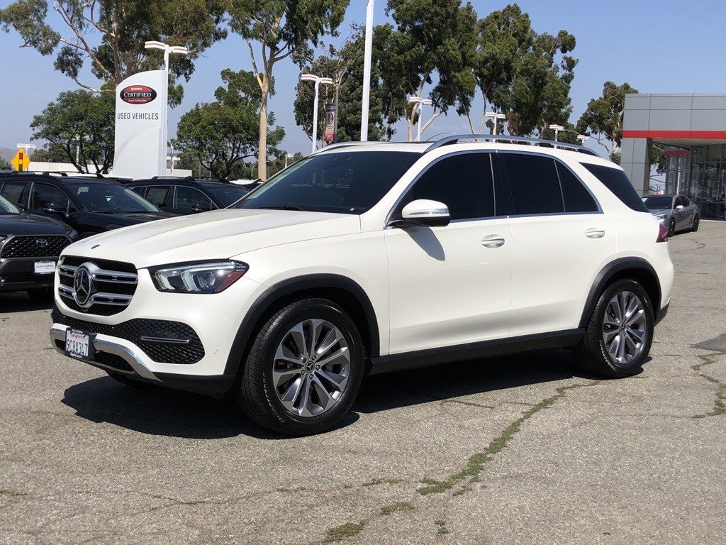 Used 2021 Mercedes-Benz GLE GLE350 with VIN 4JGFB4JE1MA494967 for sale in Corona, CA