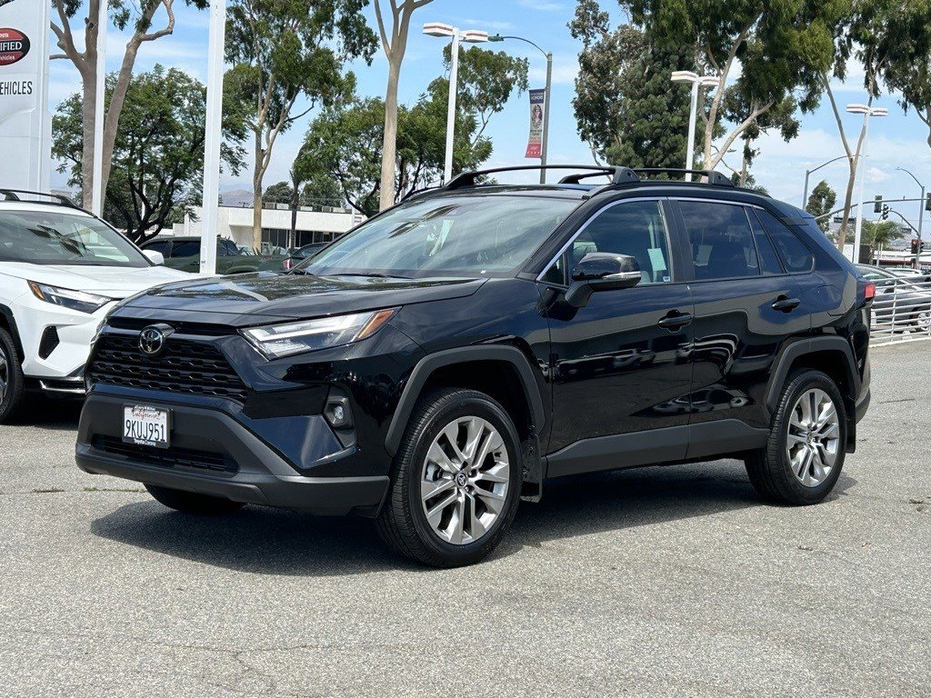 Certified 2023 Toyota RAV4 XLE Premium with VIN 2T3A1RFV7PW405190 for sale in Corona, CA