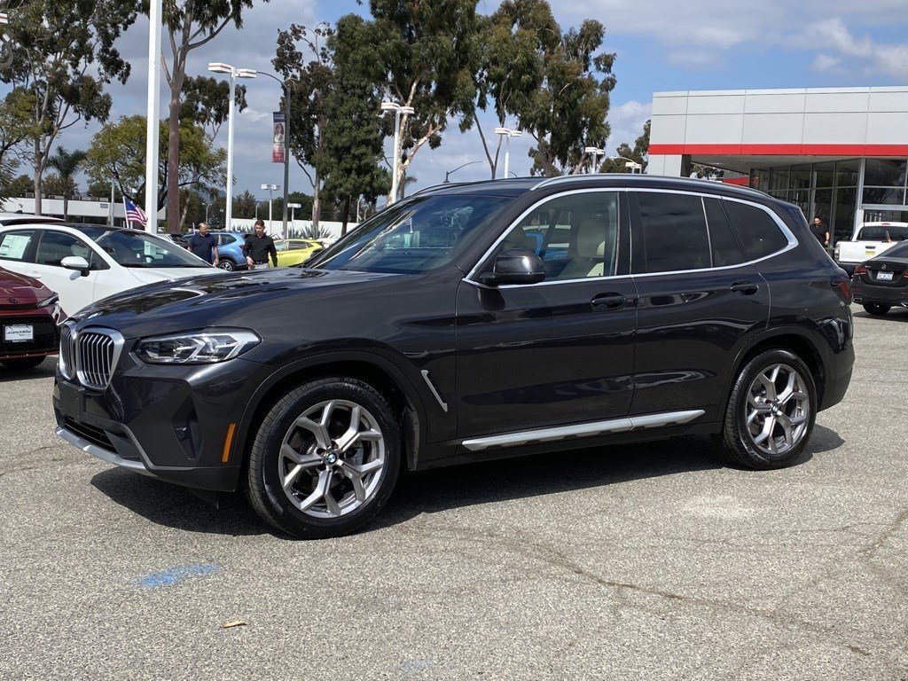 Used 2022 BMW X3 30i with VIN 5UX43DP04N9M96525 for sale in Corona, CA