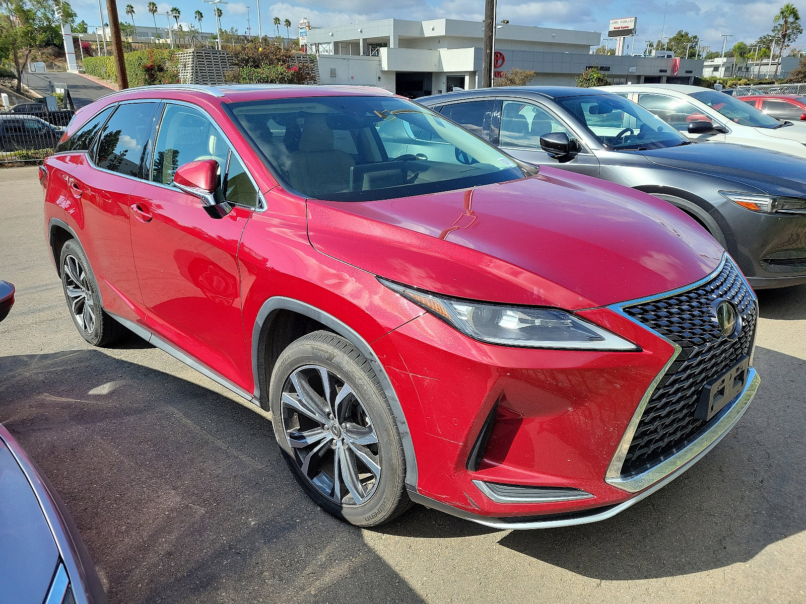 Used 2020 Lexus RX 350 with VIN JTJHZKEA5L2015508 for sale in Lemon Grove, CA